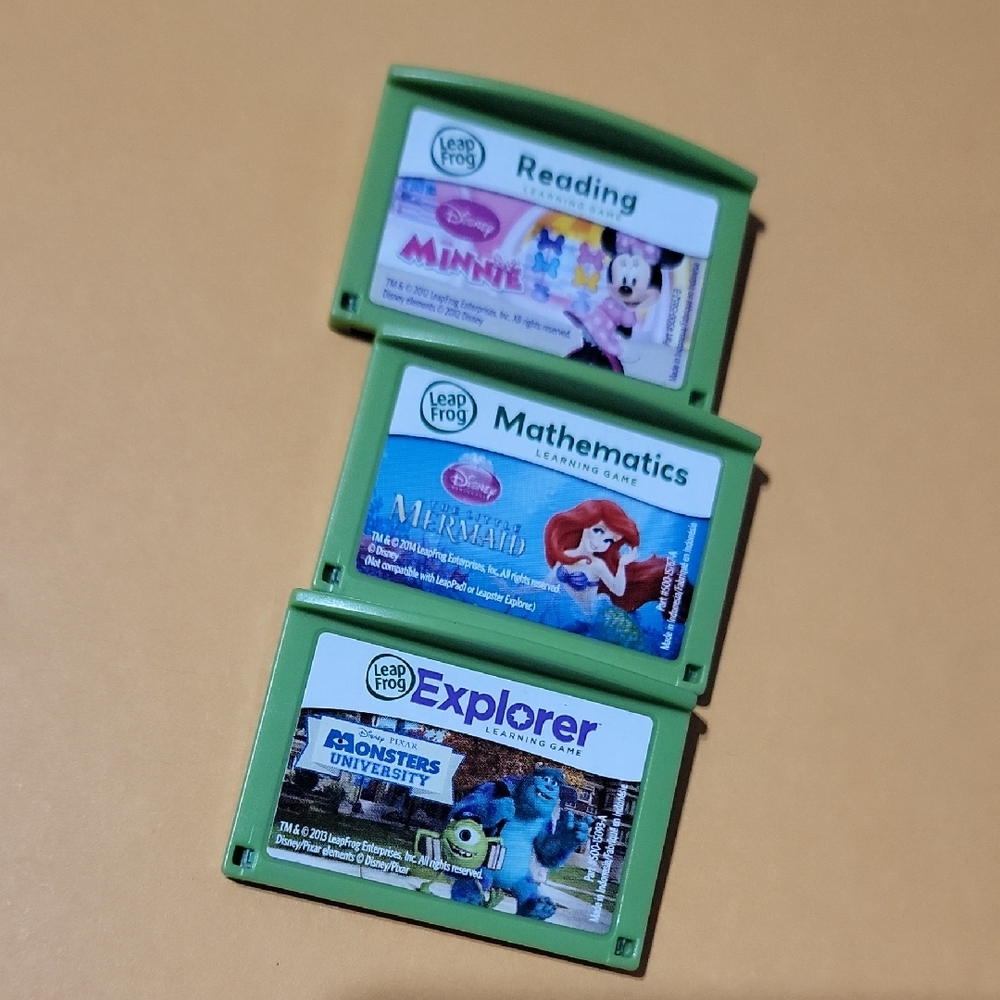 LeapFrog LEAPSTER GS EXPLORER 3 Pack